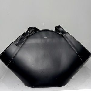 Yuzefi leather oversized satchel